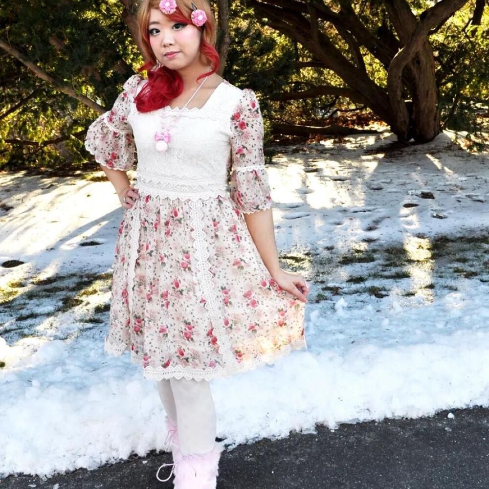 Kawaii Floral Dress